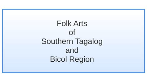 Southern Tagalog and Bicol Region (STBR) Department .